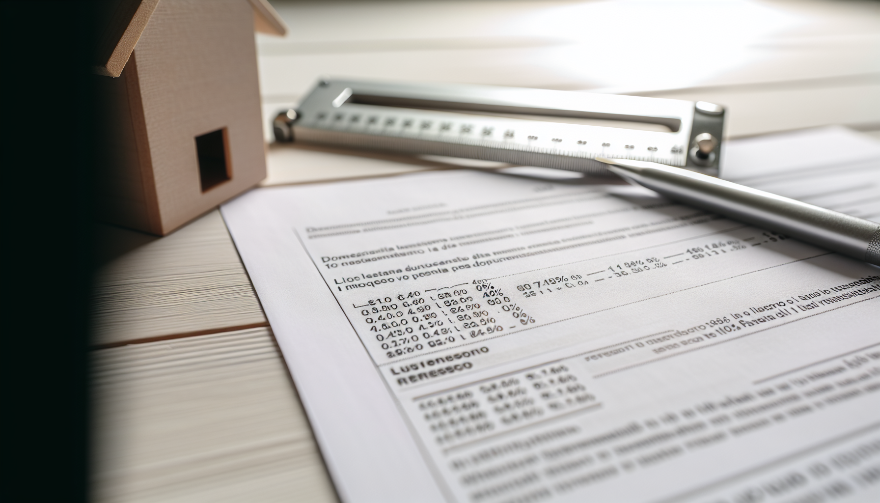 Documento con tabelle millesimali e strumenti di calcolo per condominio