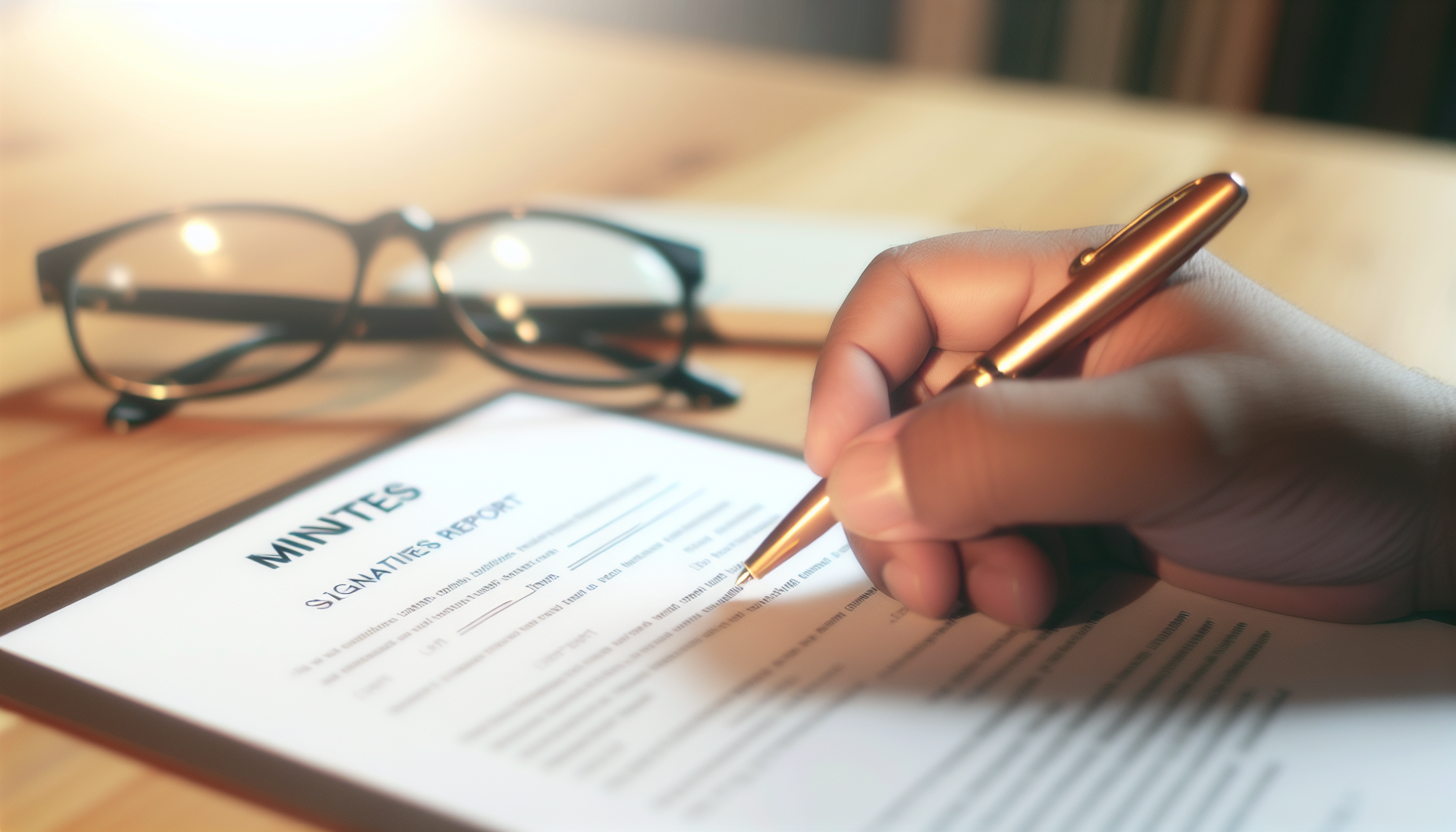 Firma del verbale di assemblea condominiale da parte del presidente e del segretario