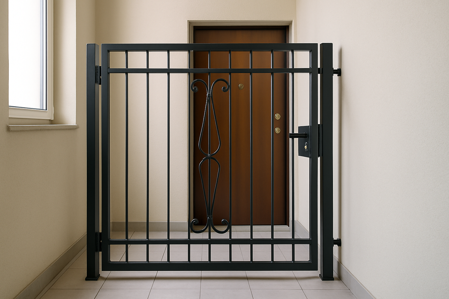 Cancello sul pianerottolo in condominio: quando è lecito