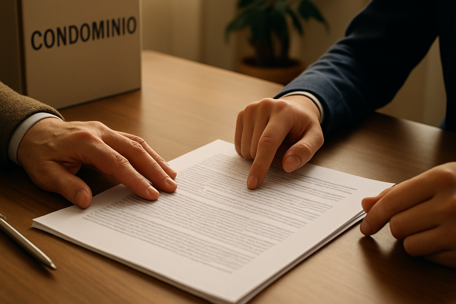Revisione di documenti condominiali relativi alla ripartizione delle spese