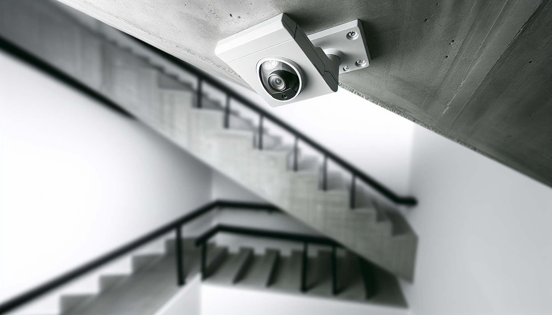 Telecamera a cupola nel vano scala di un condominio: installazione conforme alla normativa