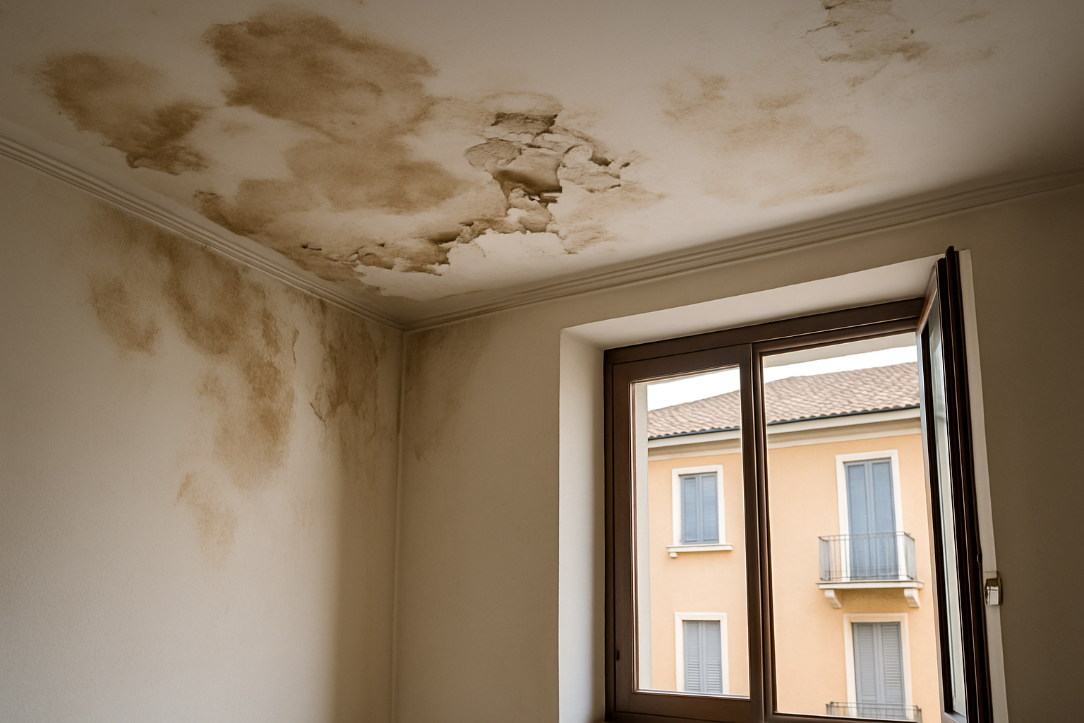 Infiltrazioni in condominio: responsabilità e risarcimento