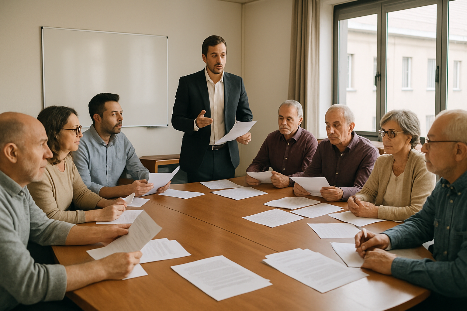 Assemblea condominiale con approvazione di lavori straordinari