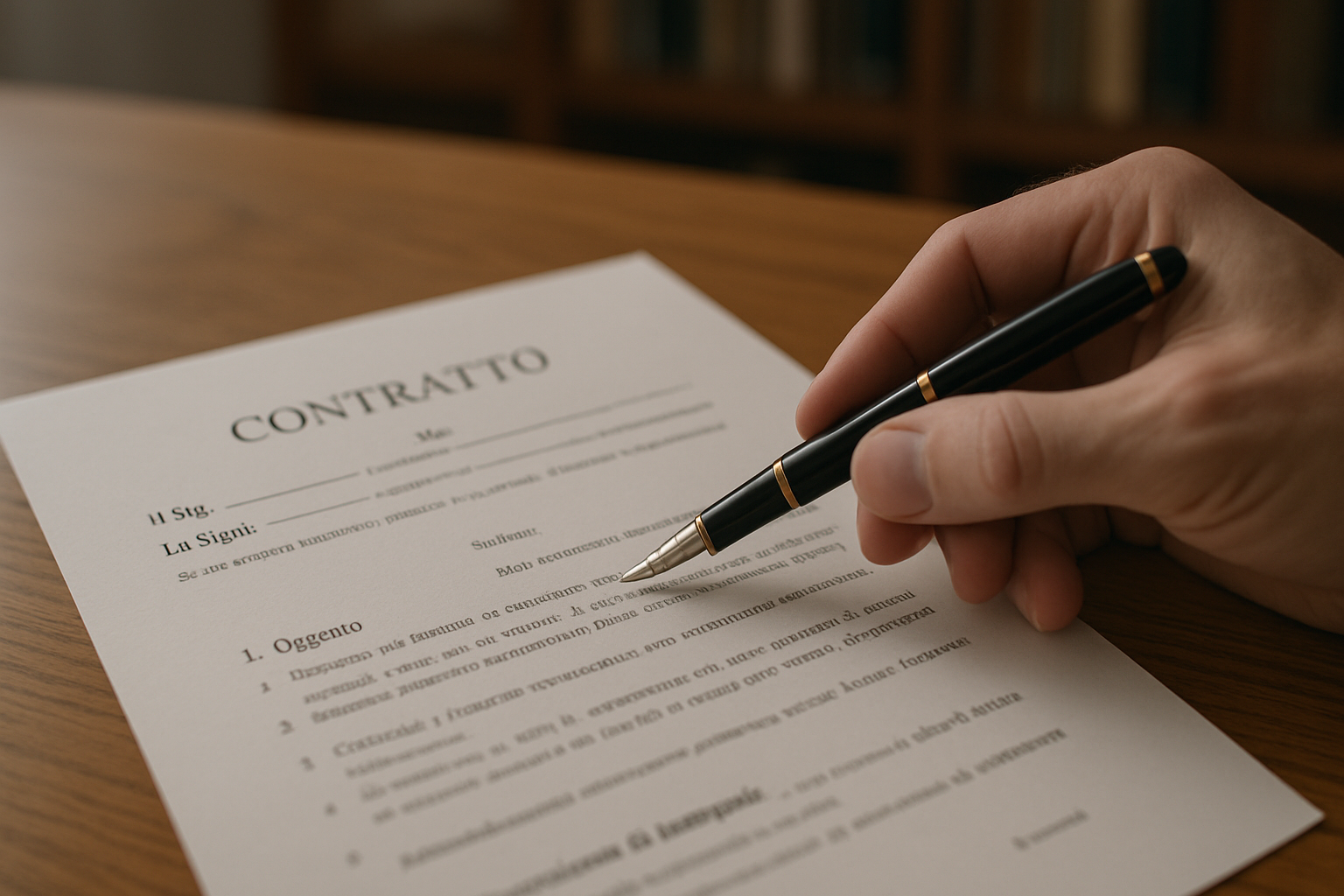Documento legale con clausola compromissoria nel regolamento condominiale