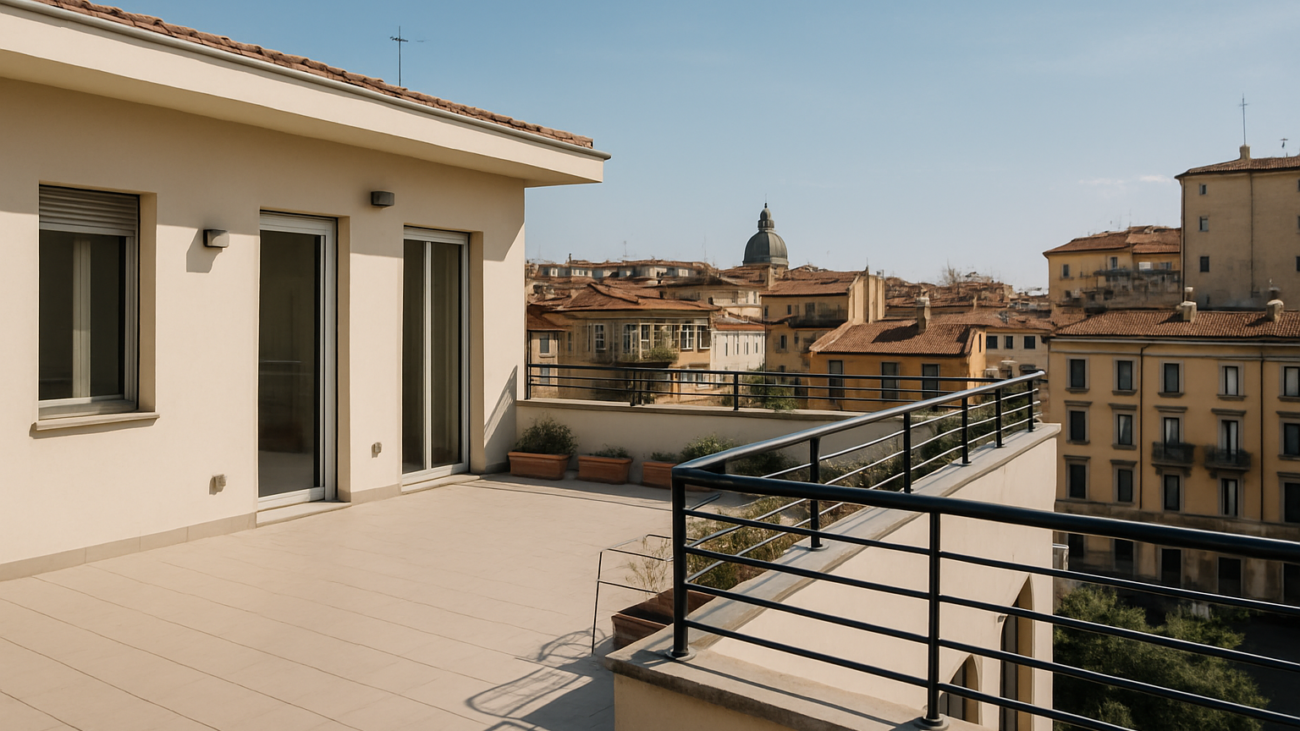 Tetto condominiale italiano con terrazza: la Cassazione vieta la trasformazione in uso esclusivo