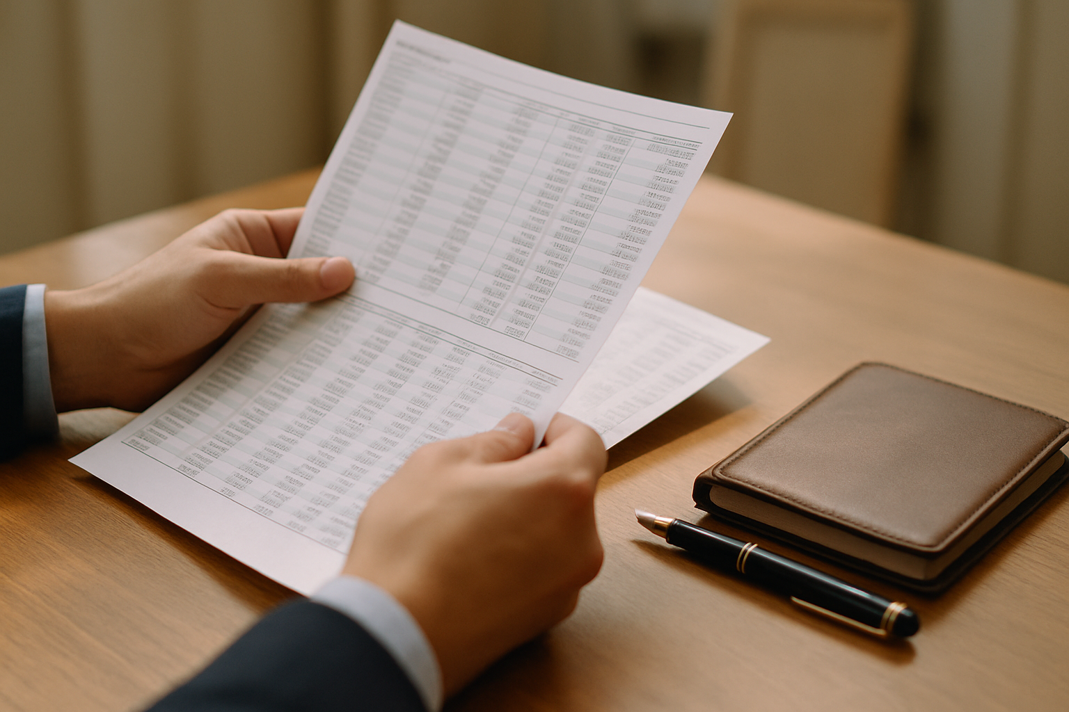 Estratto conto corrente condominiale e documentazione finanziaria su scrivania