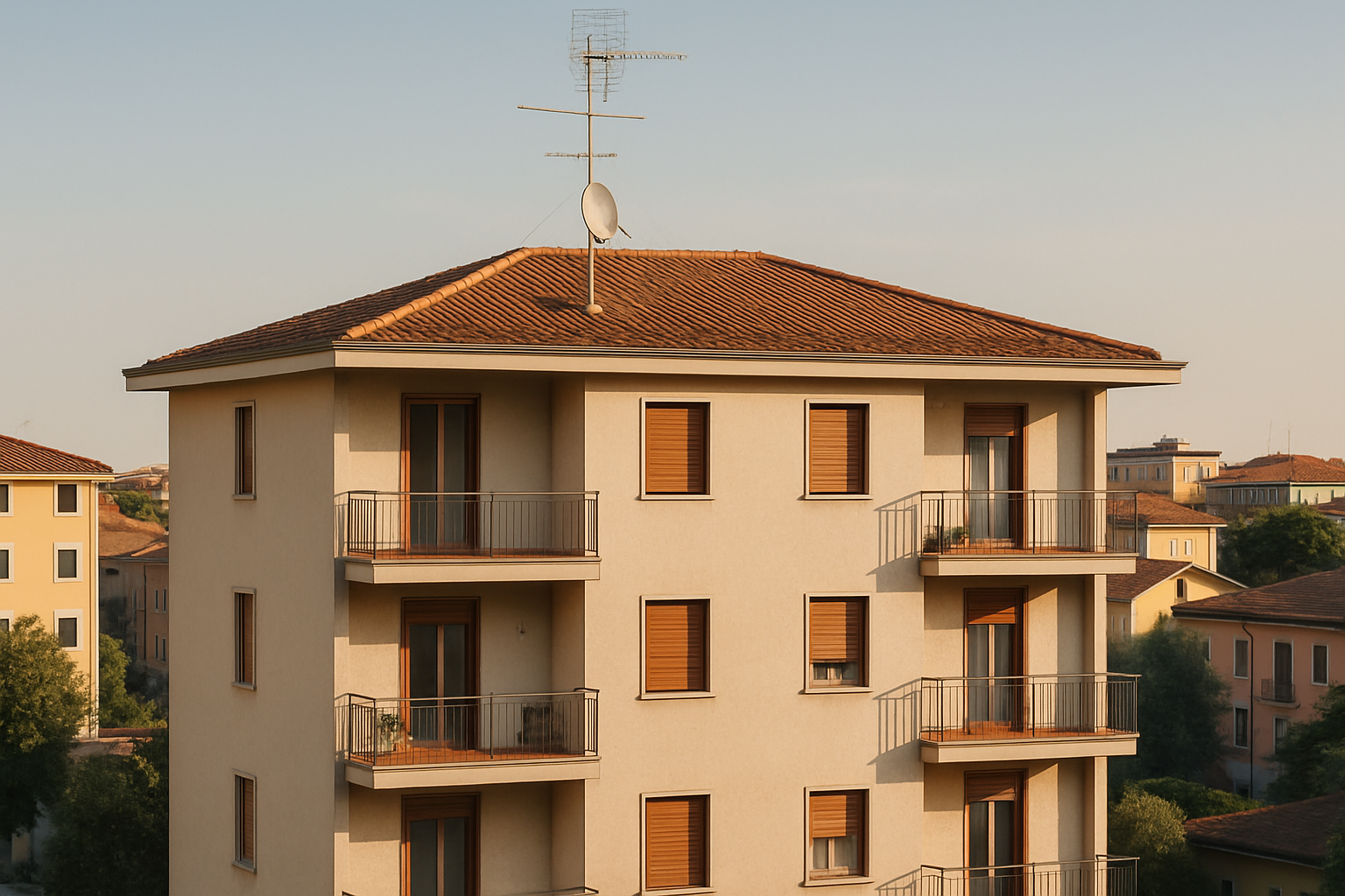 Impianto TV condominiale: regole e spese